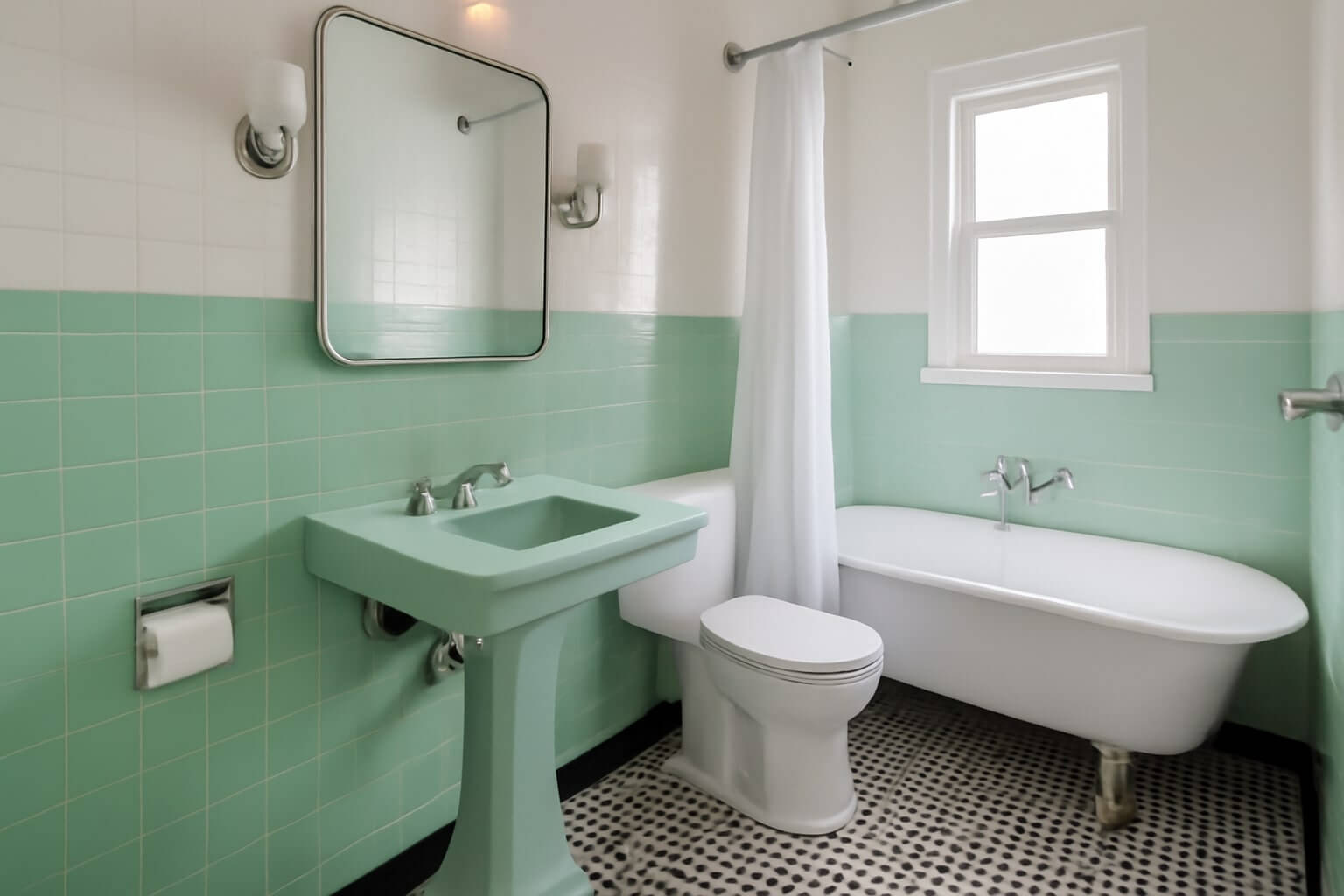 1950s Bathroom Remodel: Reviving Retro Charm with Modern Upgrades