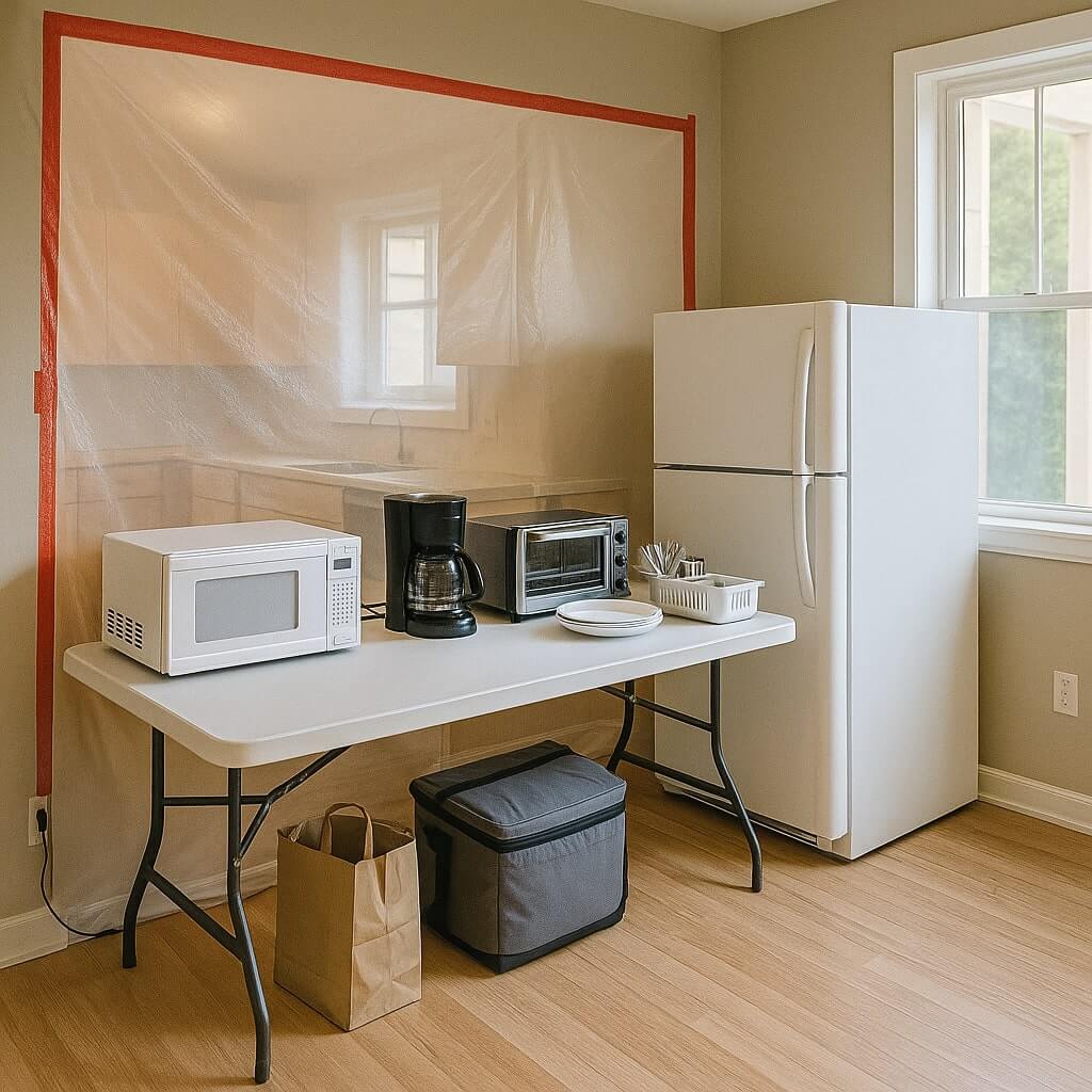 7 Must-Know Tips for Temp Kitchen Setup During Remodel